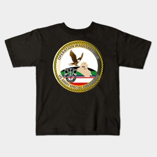 OIF - Emblem - Operation Iraqi Freedom - SF Kids T-Shirt